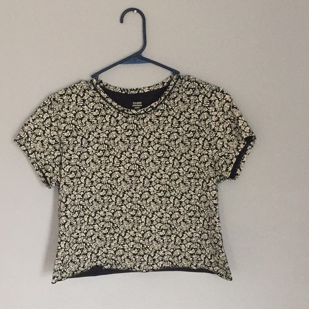 Cropped Floral Top